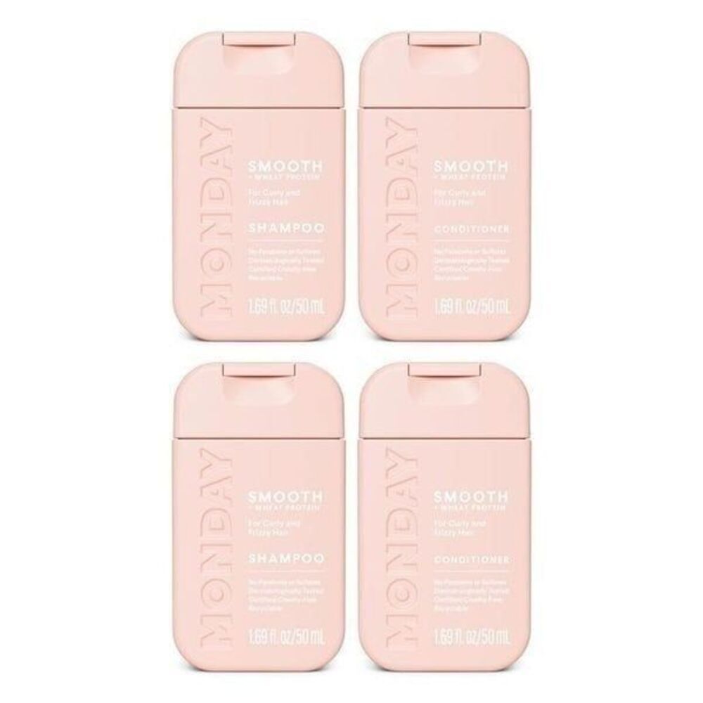 Monday Haircare Smooth Shampoo & Conditioner Travel Pack -50ML